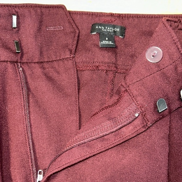 Ann Taylor Factory High Waist Wide Leg Culottes Size 8 - Picture 5 of 6